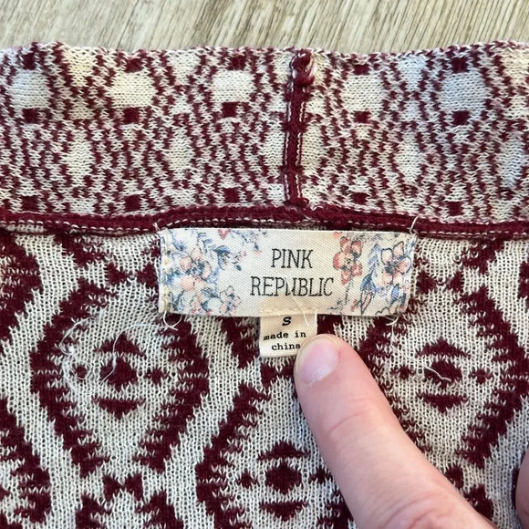 Womens Pink Republic Printed Cardigan - S - Picture 4 of 4